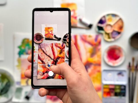 How to Take Better Photos of Your Artwork with Your Phone