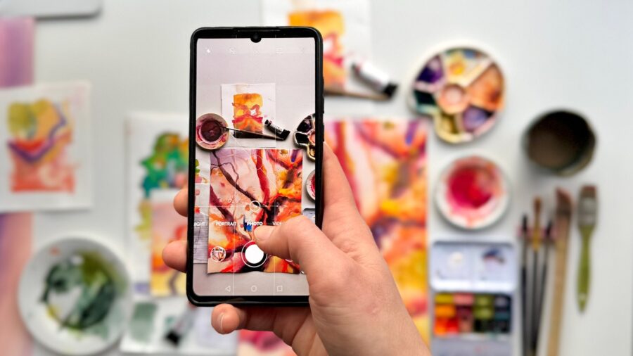 How to Take Better Photos of Your Artwork with Your Phone