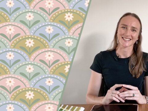 Patterns in Procreate: Create Advanced Scallop Patterns on the iPad