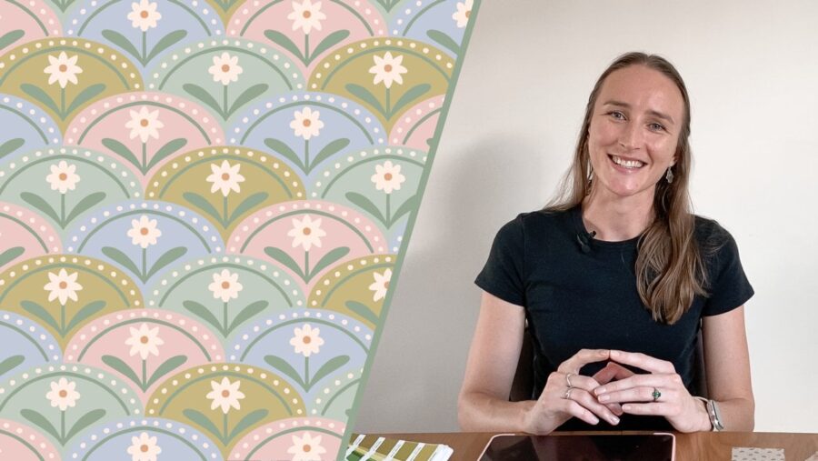 Patterns in Procreate: Create Advanced Scallop Patterns on the iPad